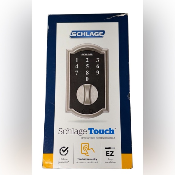 Schlage Keyless Touchscreen Deadbolt - Picture 2 of 9